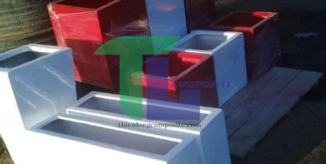 Chậu trồng cây composite TPHCM